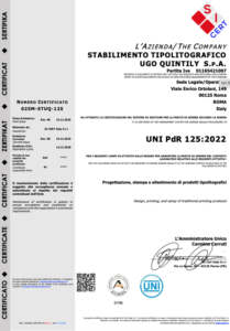 UNI PdR 125-2022